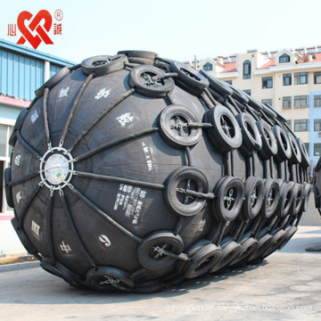 Made in China ship anticollision pneumatic rubber fender with ISO9001 certification